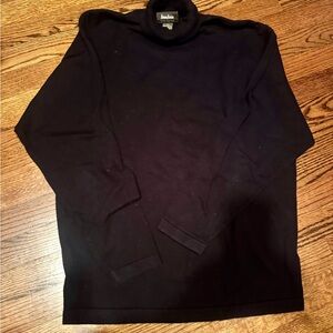 Neiman Marcus Exclusive Black Men's Sweater